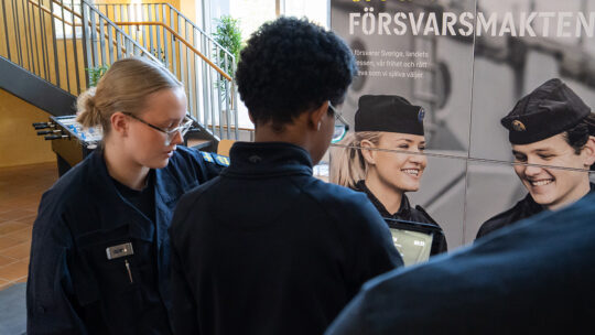 Försvarsmakten besökte Tingsryds kommun