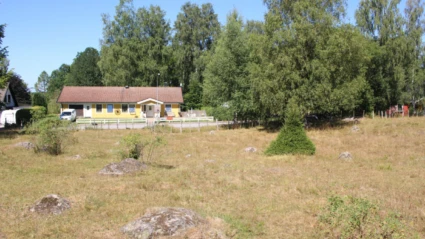 En tomt för att bygga hus på