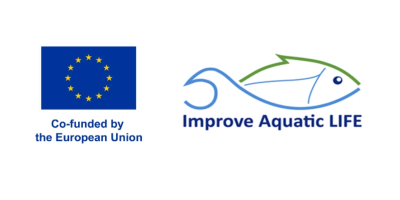 EU-logga tillsammans med Improve Aquatic LIFE-logga