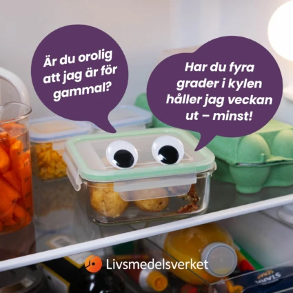 Mat i kylskåp